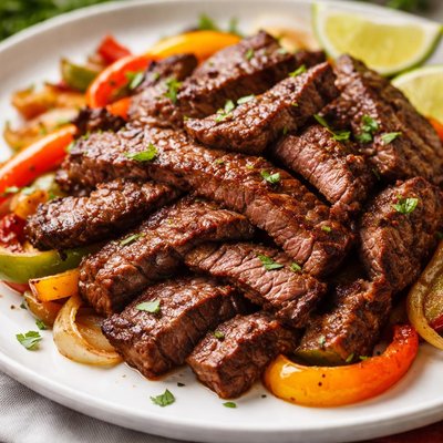 Beef fajita meat