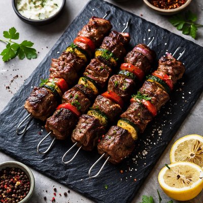Beef fried kebab