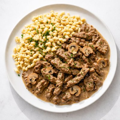Beef geschnetzels