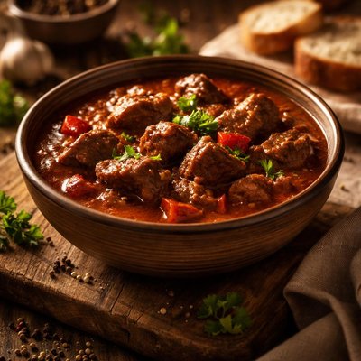 Beef gulash