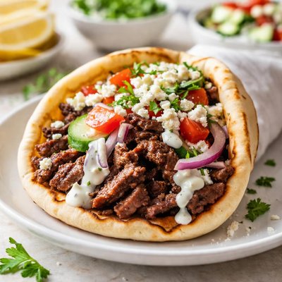 Beef gyro