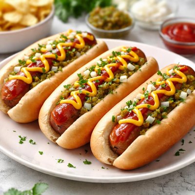 Beef hot dogs
