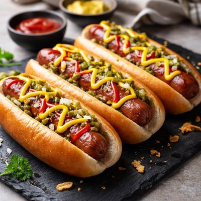Beef hotdogs