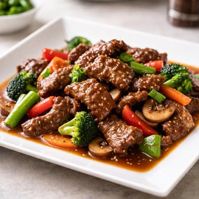 Beef in oyster sauce