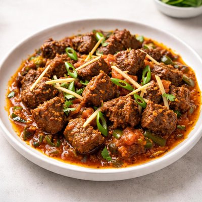 Beef karhai