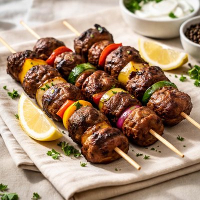 Beef kebabs