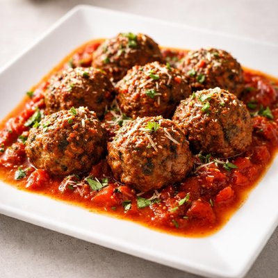 Beef kofta in napolitana sauce