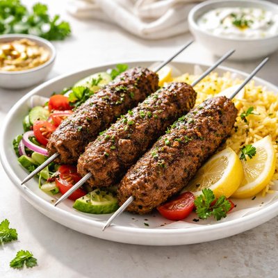 Beef kufta kebab