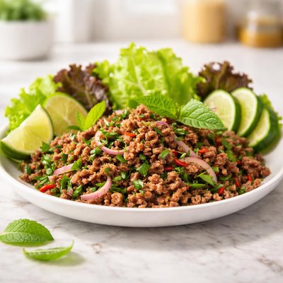 Beef larb