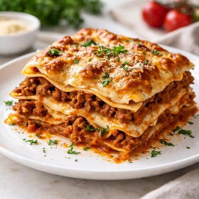 Beef lasagna