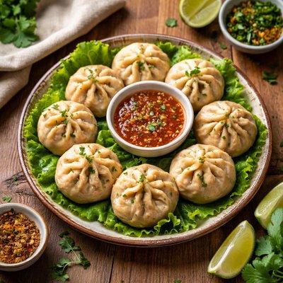 Beef momos