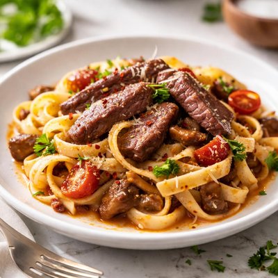 Beef pasta