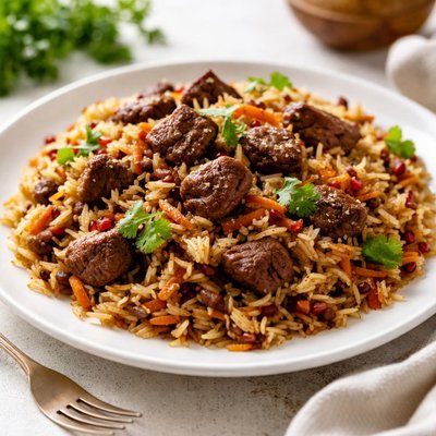 Beef pilau