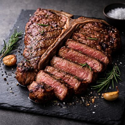 Beef porterhouse steak