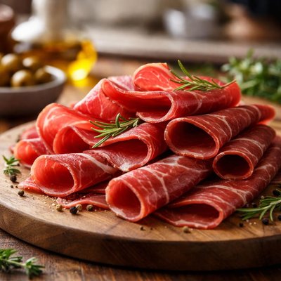 Beef prosciutto