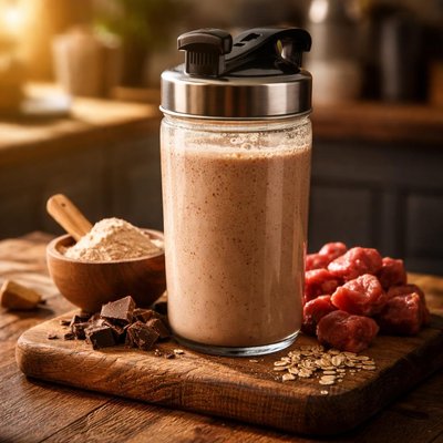 Beef protein shake