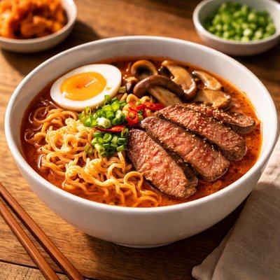 Beef ramyeon