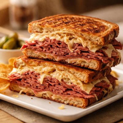 Beef reuben