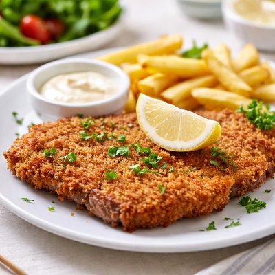 Beef schnitzel