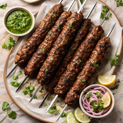 Beef seekh kabab
