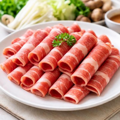 Beef shabu shabu slices
