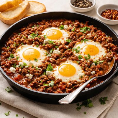 Beef shakshuka