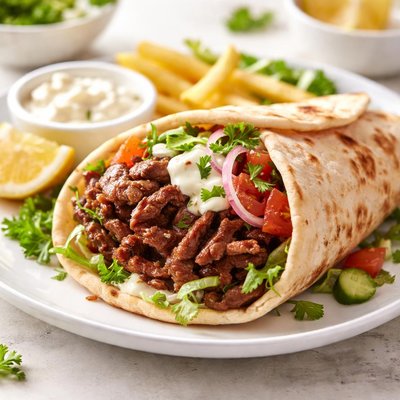 Beef shawarma