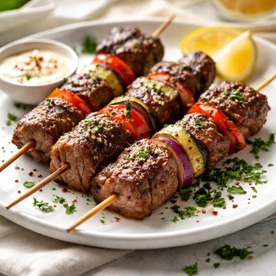 Beef skewer