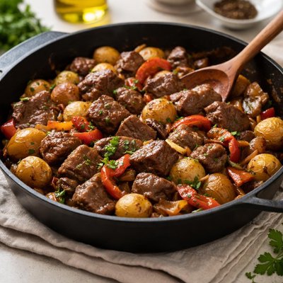 Beef skillet
