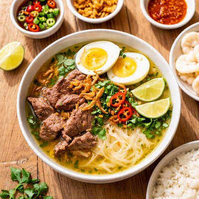 Beef soto