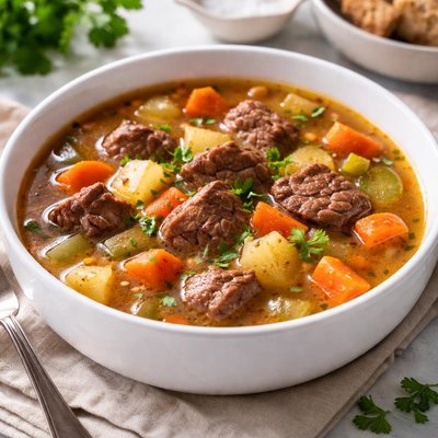 Beef soup