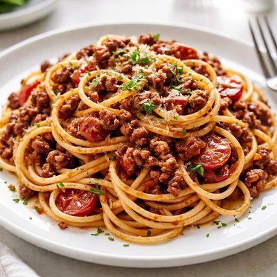 Beef spaghetti