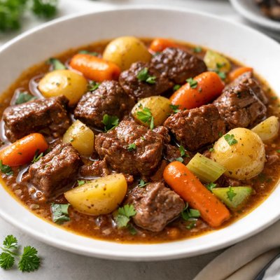 Beef stew with vegetables