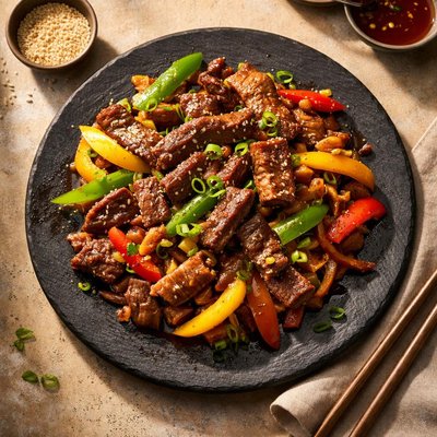 Beef stir fry meat
