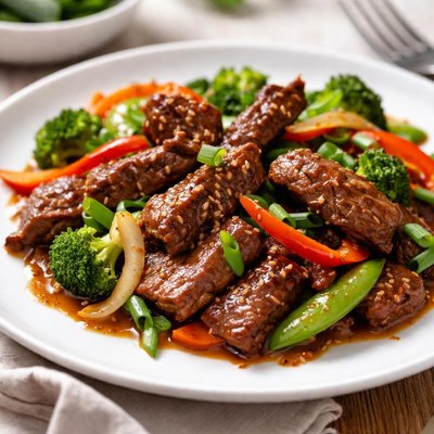Beef stirfry