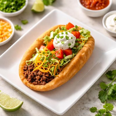 Beef supreme chalupa