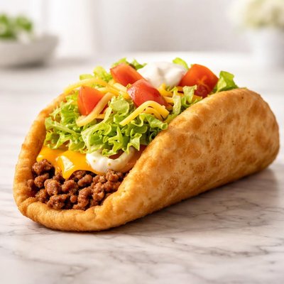 Beef supreme chalupa taco bell