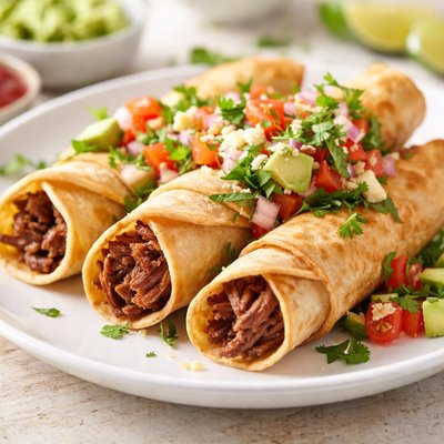 Beef taquito