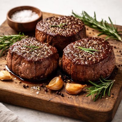 Beef tenderloin medallion