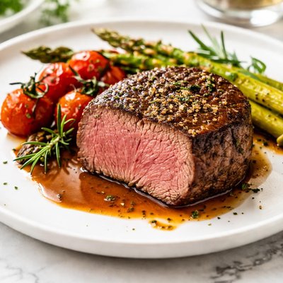 Beef tenderloin steak