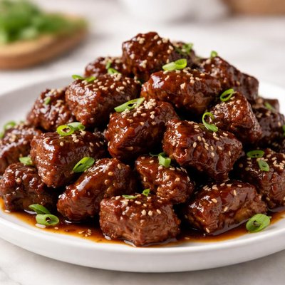 Beef teriyaki bites