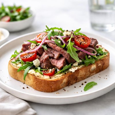Beef toast