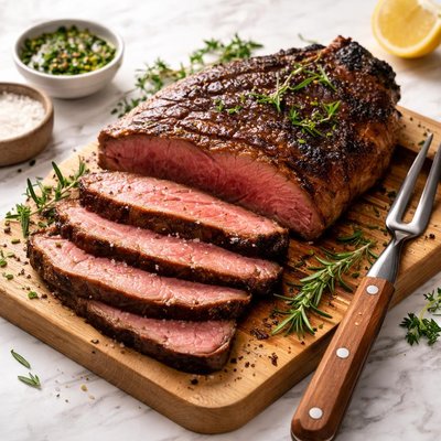 Beef tri tip steak