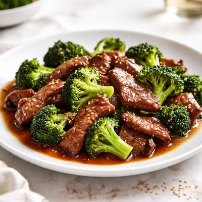 Beef with broccoli