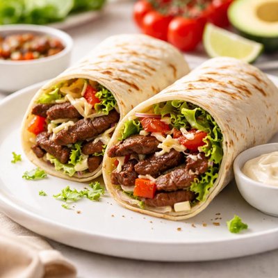 Beef wrap