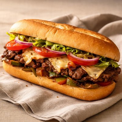 Beefsteak hoagie classic