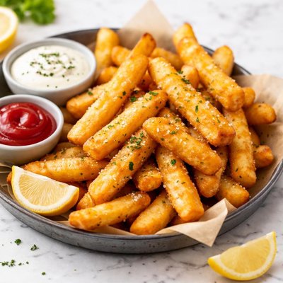 Beer battered fries