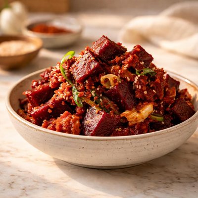 Beet kimchi