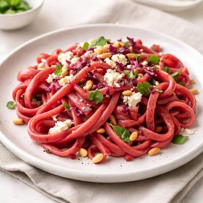 Beetroot pasta