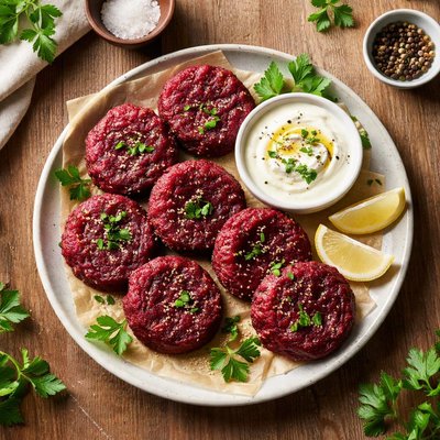 Beetroot pattie